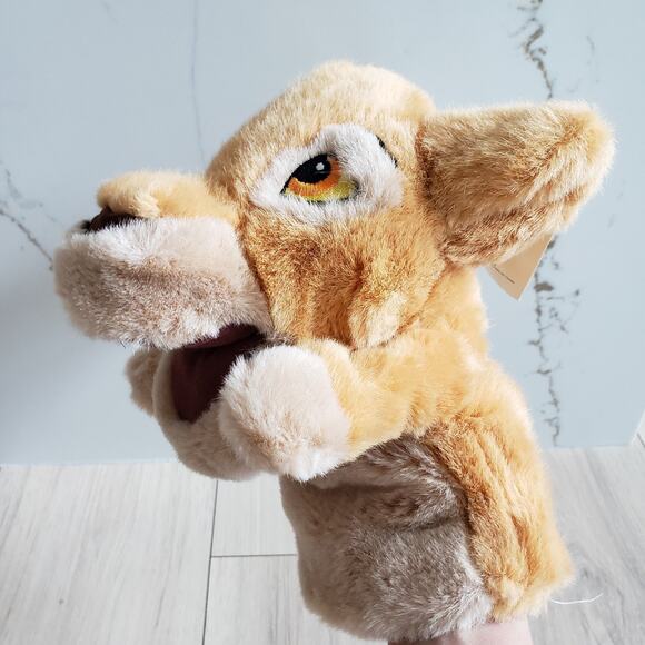 Disney Store Lion King Kiara Hand Puppet 10" Plush Toy Vintage USA Theme Park - Picture 4 of 12